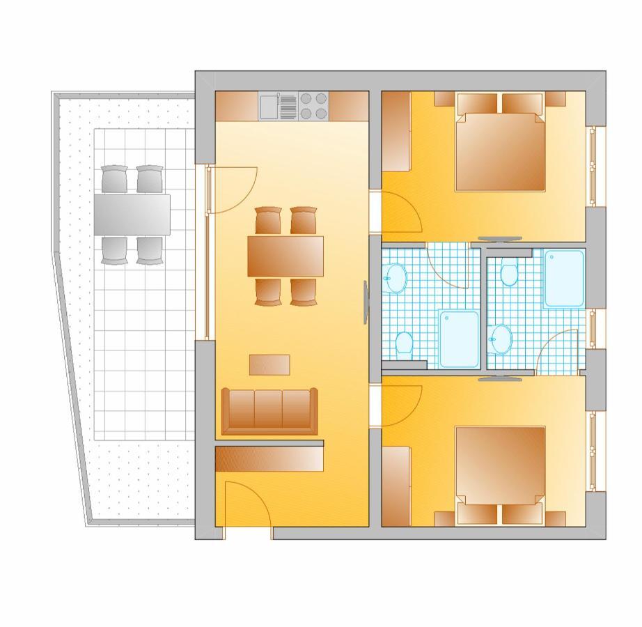 Appartement Hammerrain Flachau Extérieur photo